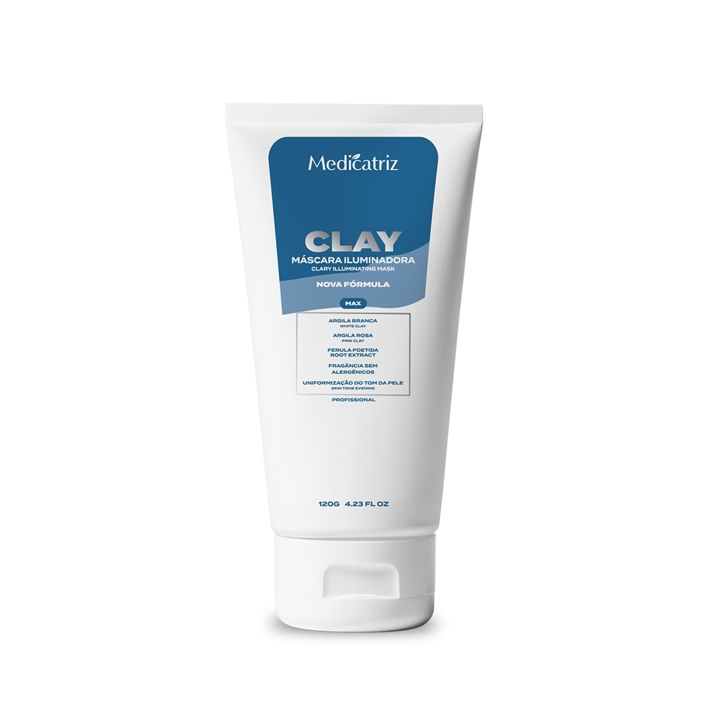 CLAY MAX MÁSCARA ILUMINADORA 120G