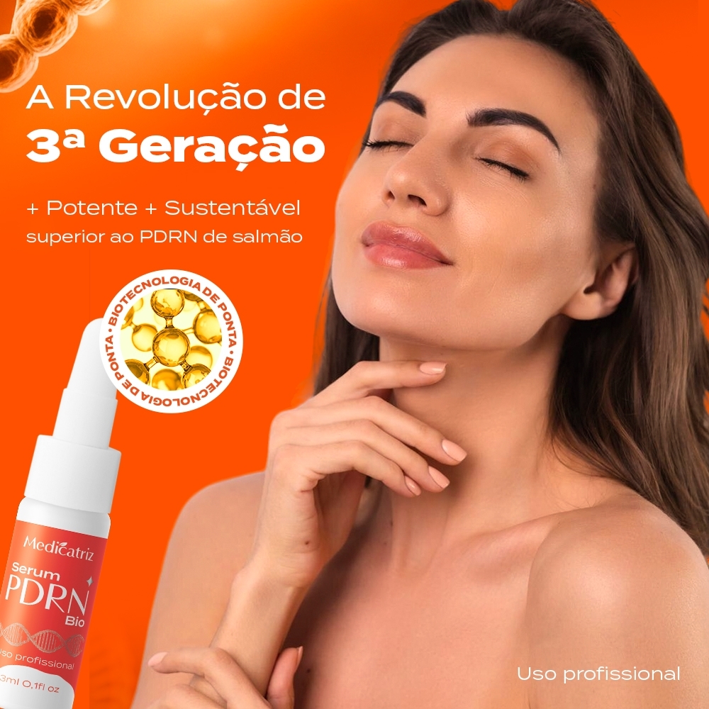 Kit Sérum PDRN Bio - Regeneração, Cicatrização e Estrias