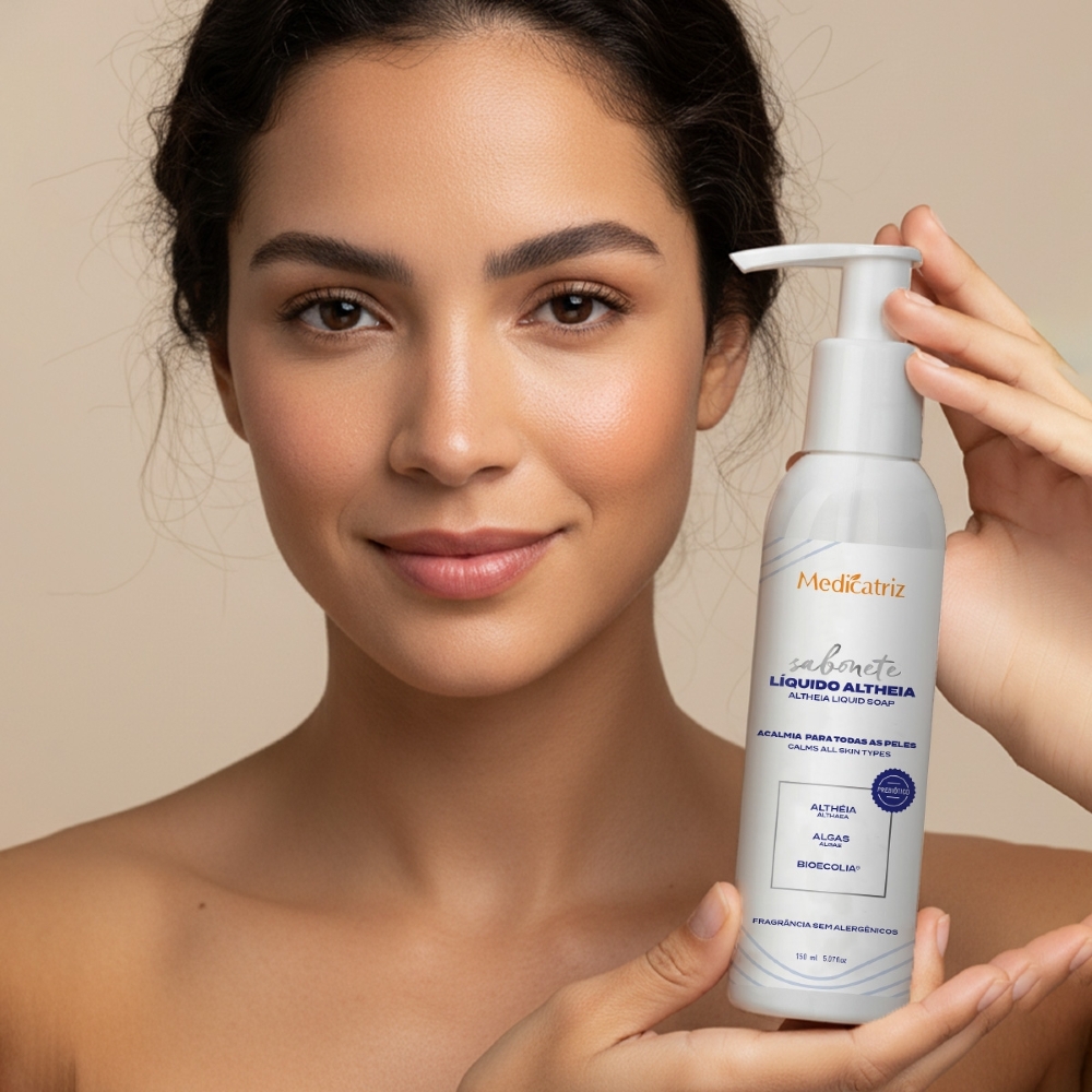 SABONETE LÍQUIDO ALTHEIA 140ML - PELES DELICADAS