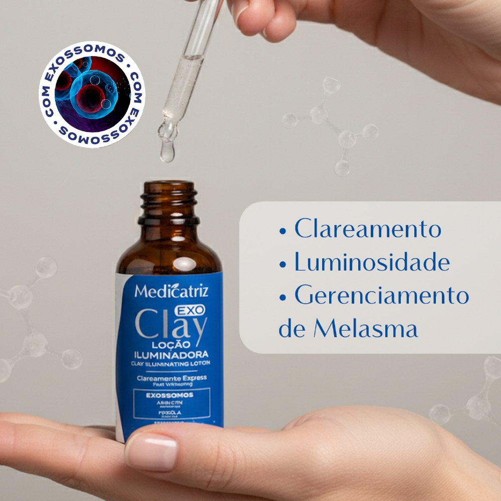 CLAY EXO LOÇÃO ILUMINADORA - COM EXOSSOMOS