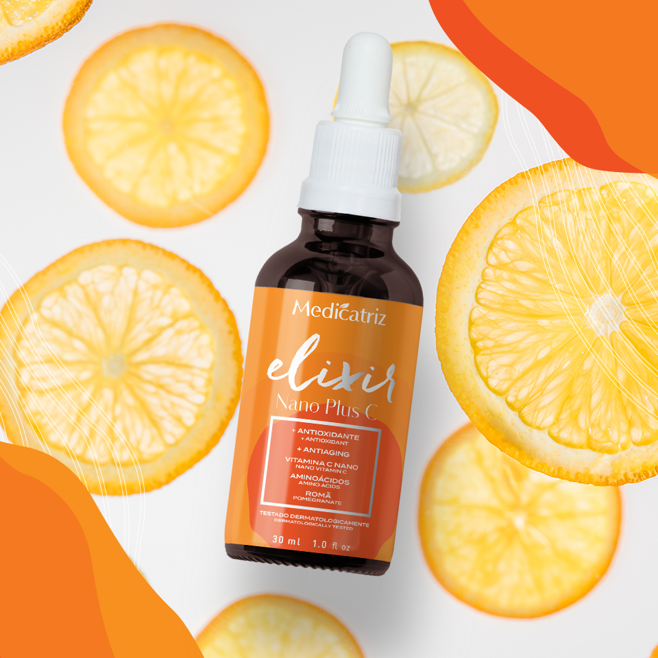 ELIXIR NANO VITAMINA C PLUS 30ML - ESTIMULA COLÁGENO